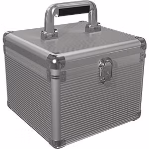 ICY BOX Transportkoffert i aluminium for 10x 2,5" eller 3,5" harddisker IB-AC628