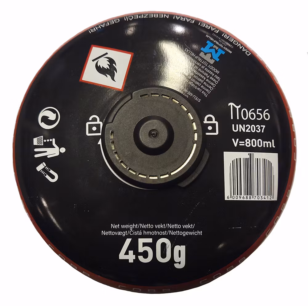 Gassboks COBB 450 gram, skrufeste