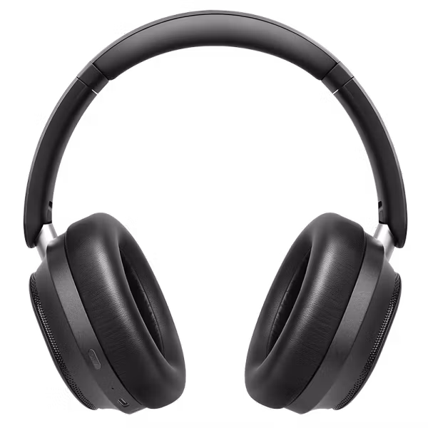 Bluetooth 6.0 hodetelefoner med Hybrid ANC (sort)