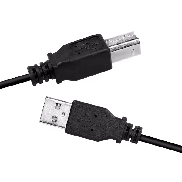 USB 2.0 kabel USB-A til USB-B – 5 m