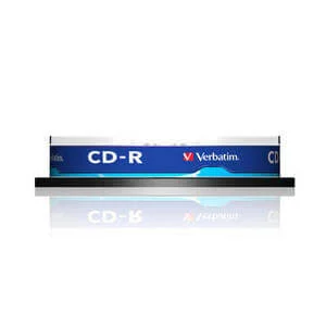 VERBATIM CD-R 52x 700MB/80min 10-pk Spindel