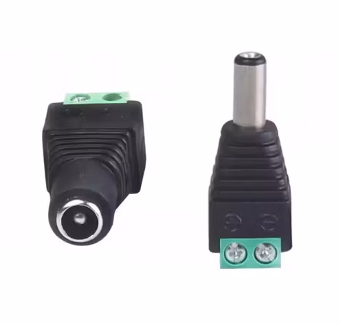 12V DC Power Connector 5.5mm*2.5mm Power Jack Plug Barrel Female
