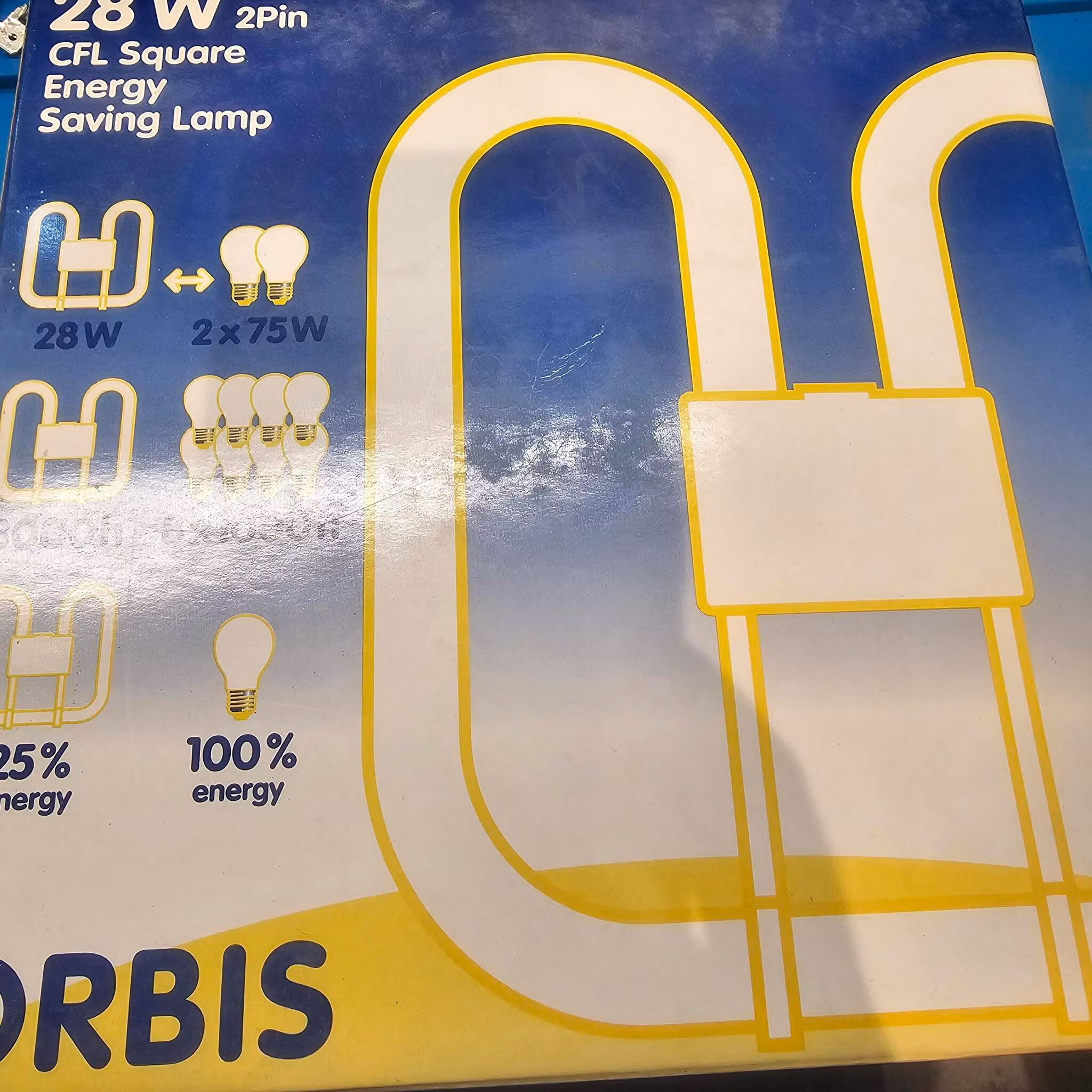 Osram CFL Square 28W/827 2D 2PIN GR8