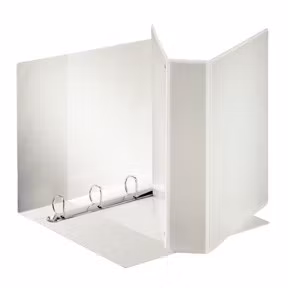Esselte Innstikkperm Brevordner A4+ 4DR/60mm m/3lommer hvit 1stk
