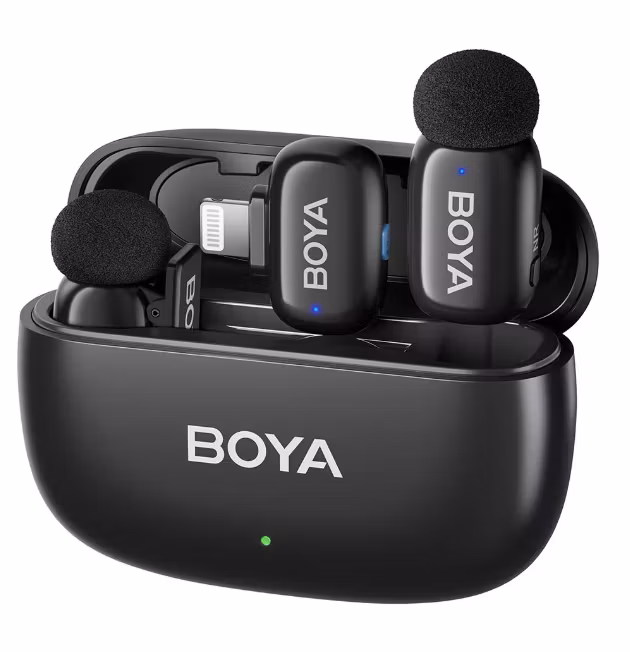 BOYA  Mikrofon Mini 2 Trådløs X2 Ai Lightning 2.4GHz
