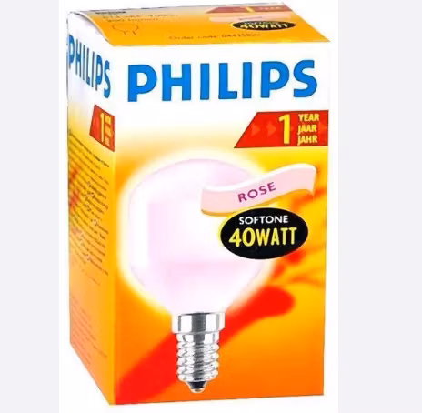 PHILIPS T45 SOFTONE ROSE 230V 40W E14