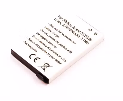 3,7V-1000MAH Li-ion-batteri til Philips babyalarm Avent SCD530