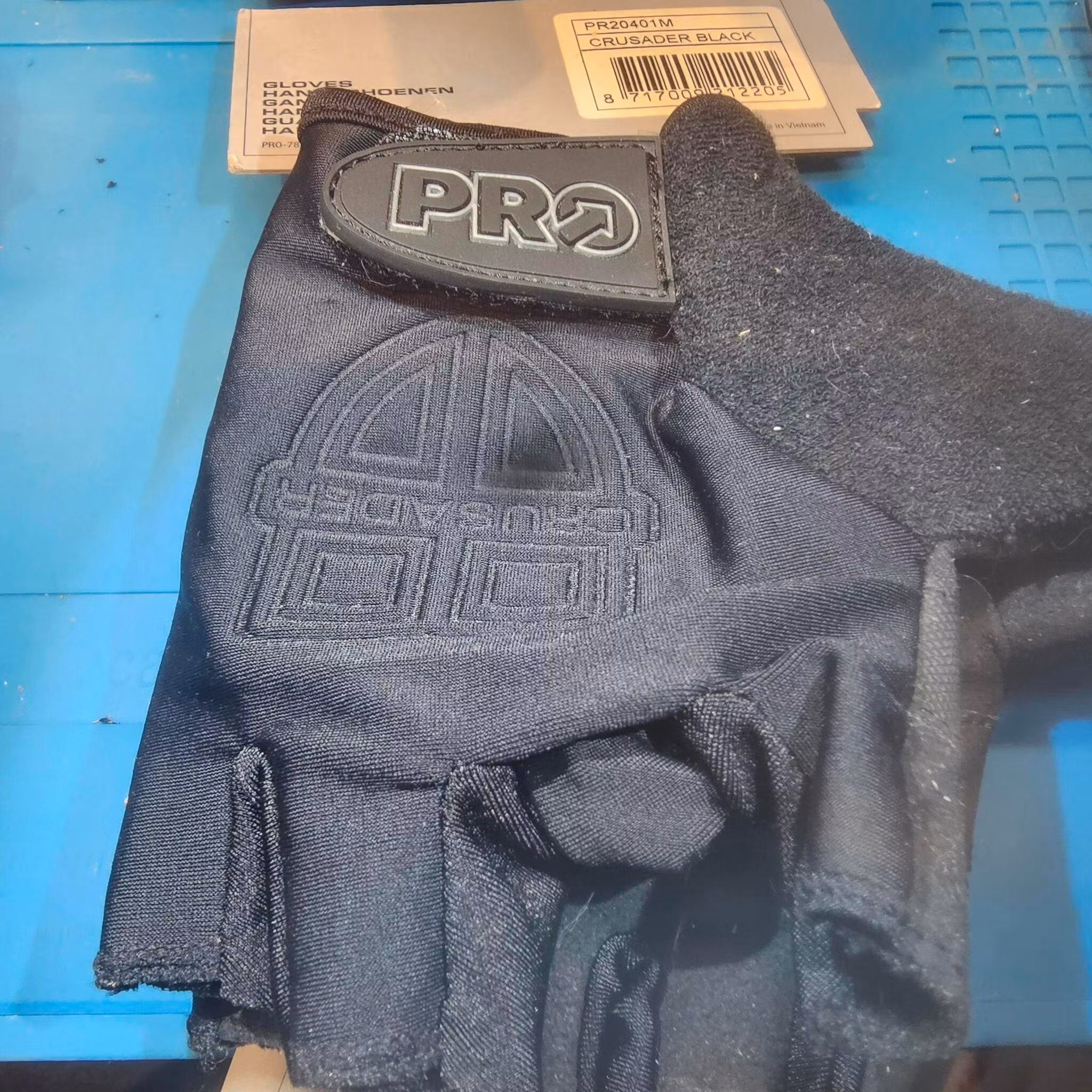 PRO Sykkelhanske Medium crusader black
