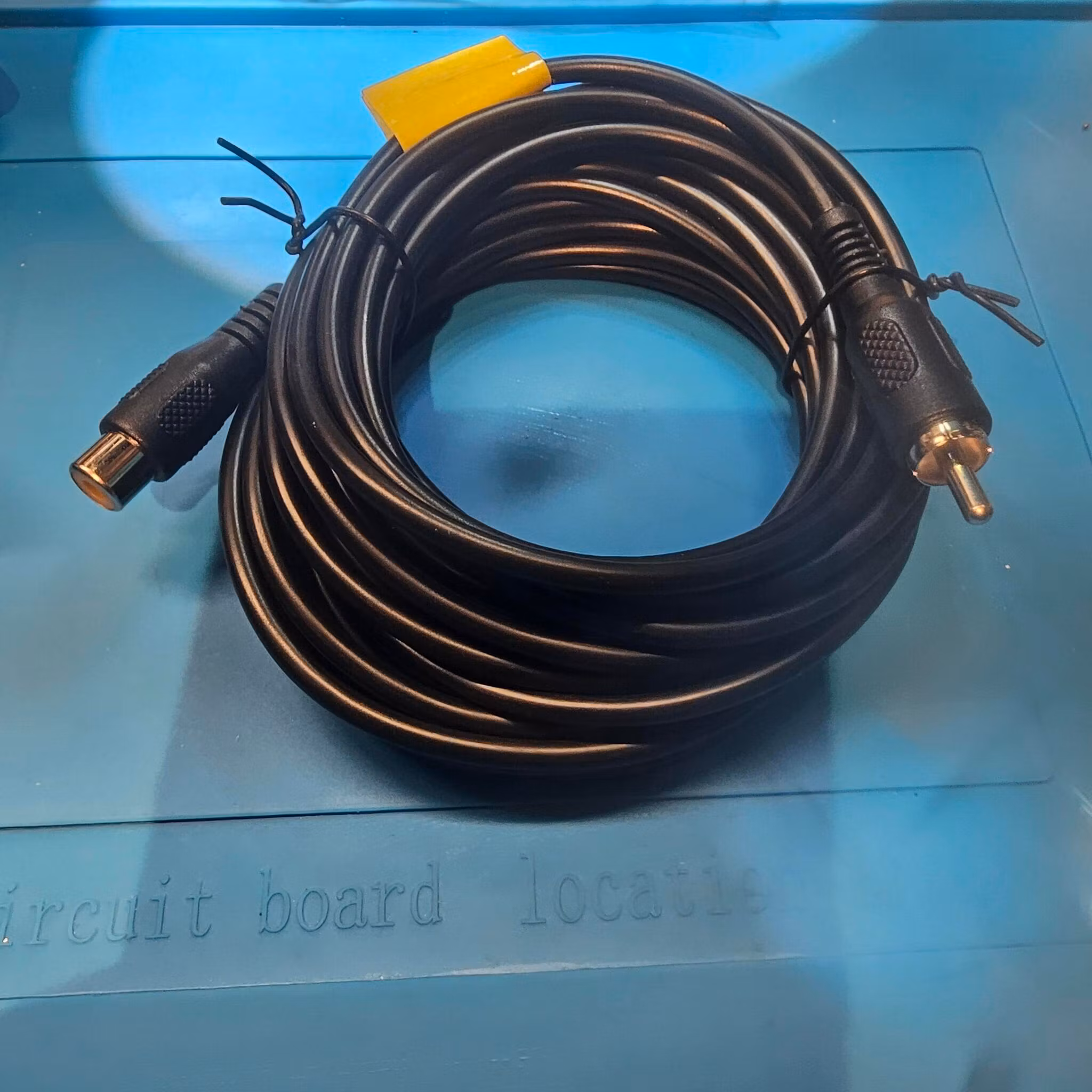 RCA kabel Han - hun 5m sort