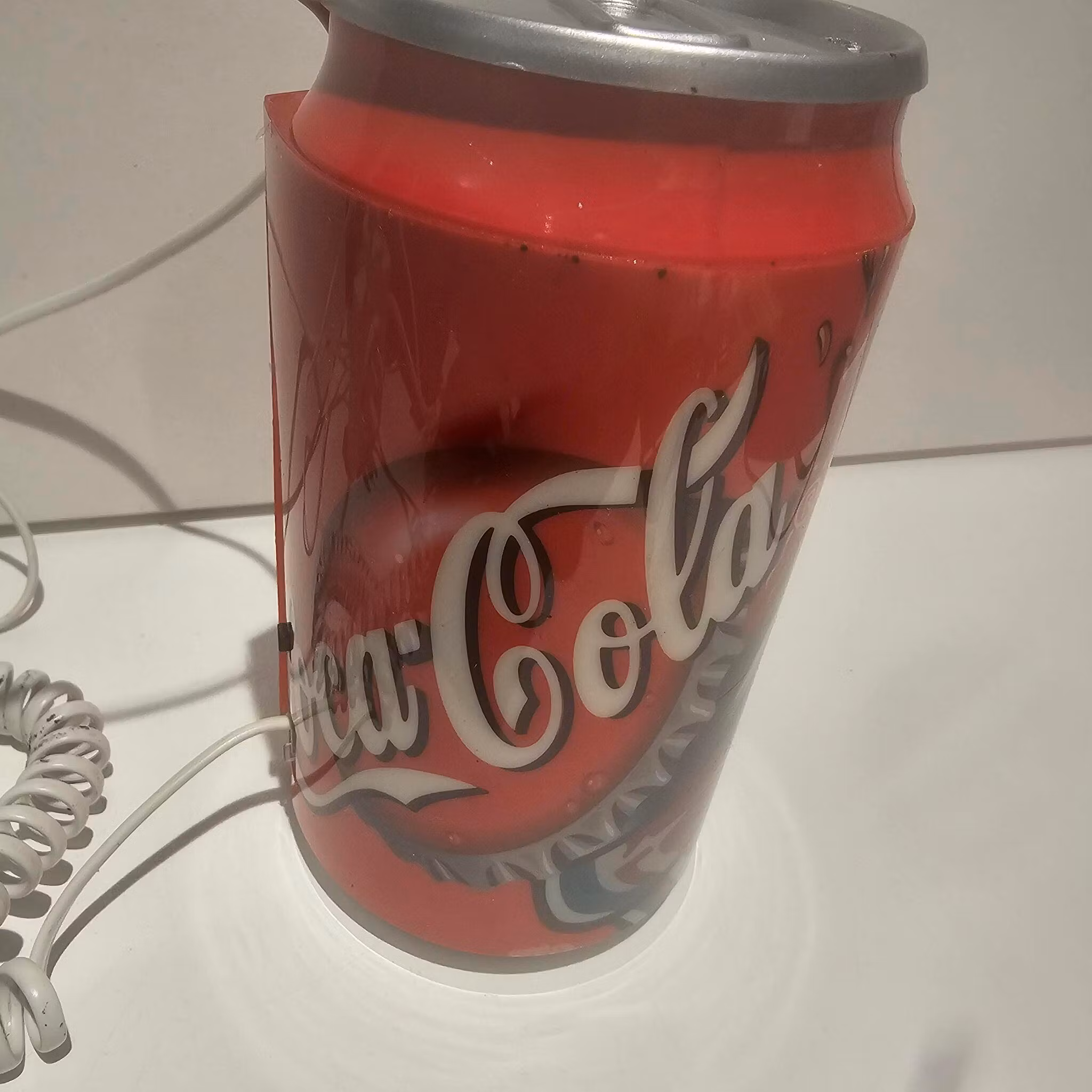 Retro Coca Cola bordtelefon RJ11