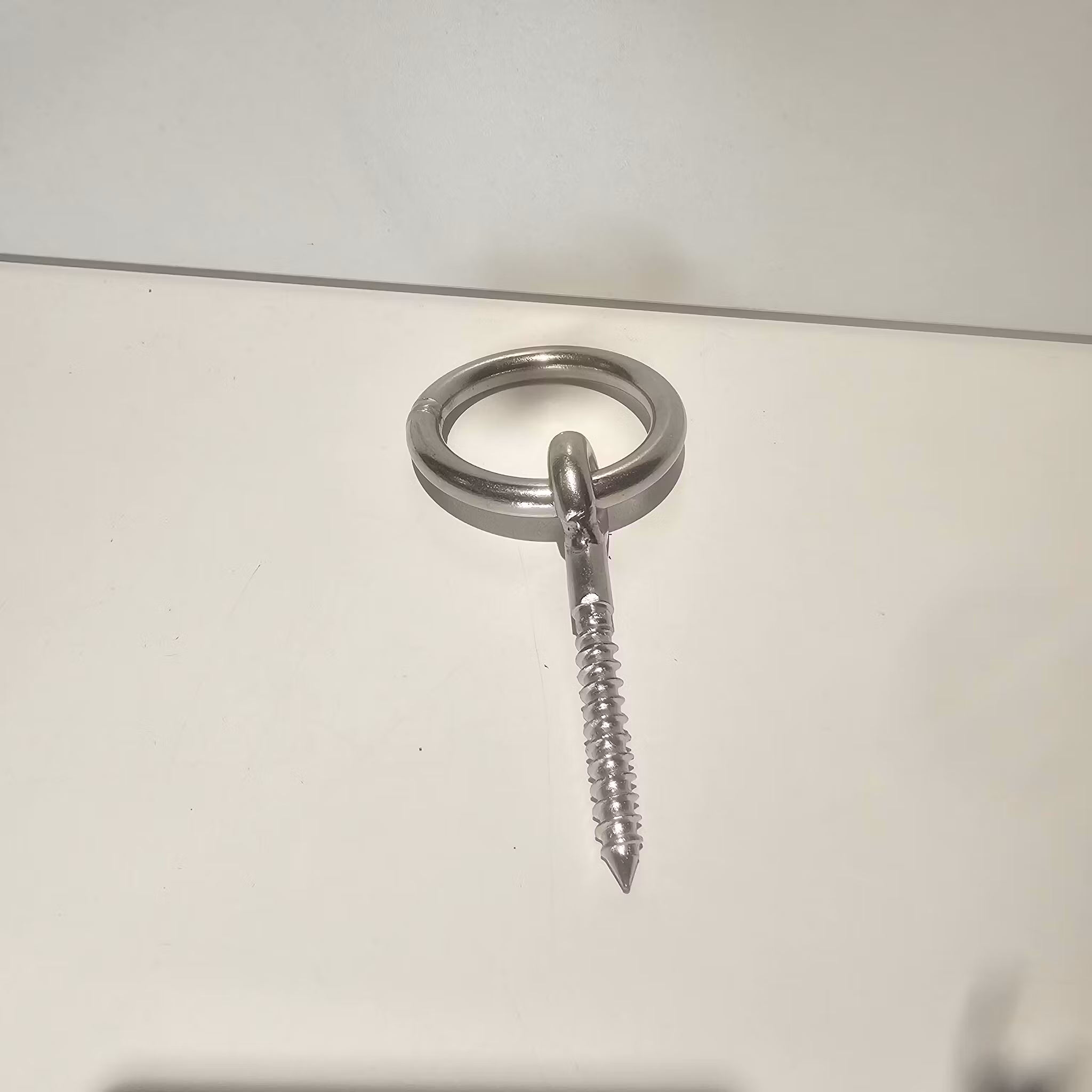 Syrefast Øyebolt - tregjenger og ring 8mm x 60mm - 316