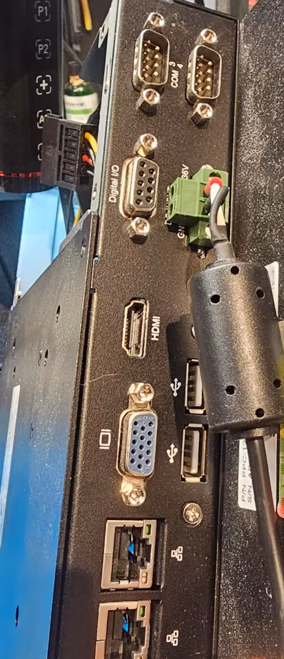 PC med 12,1" skjerm vifteløs industripc