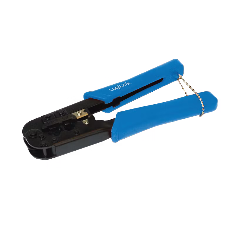 Krympeverktøy for RJ45 8P8C-kontakt, med avbiter