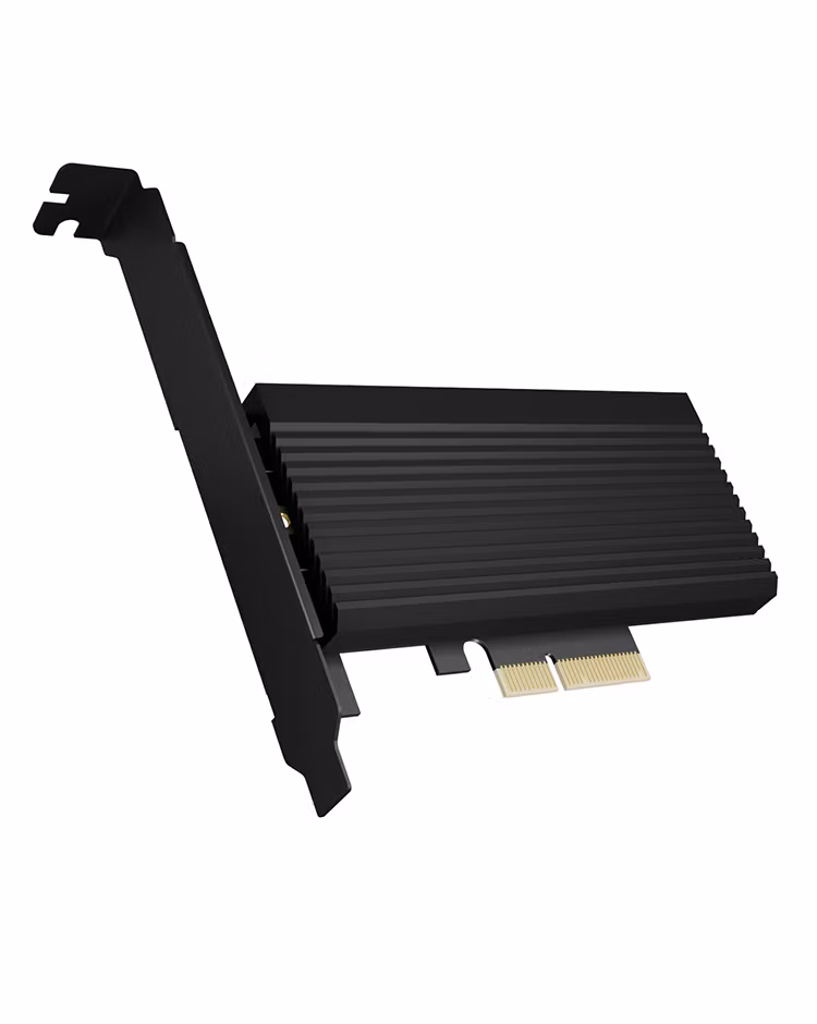 M.2 NVMe-adapter for PCIe-kortplass