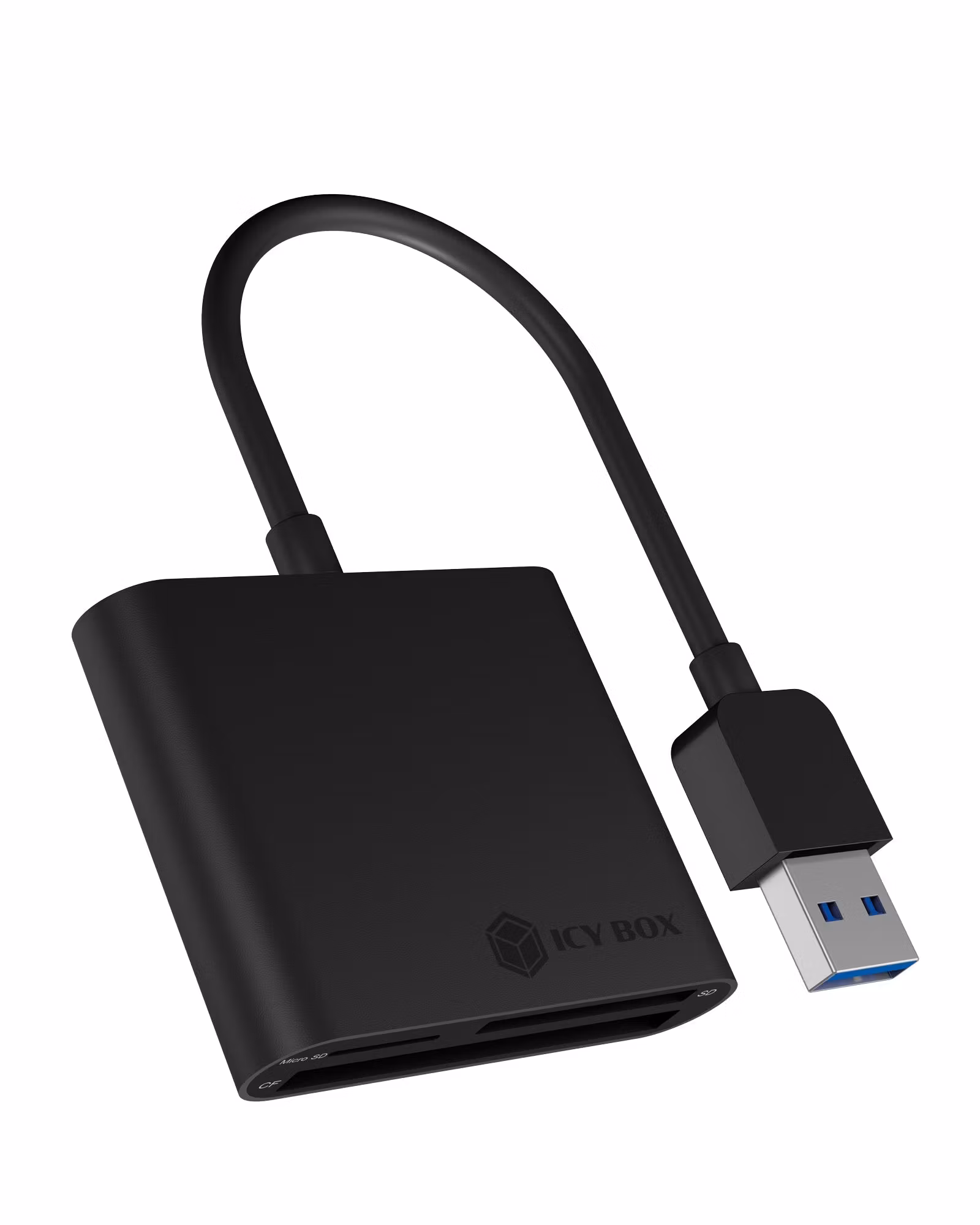 3-i-1 kortleser med USB 3.0 Type-A
