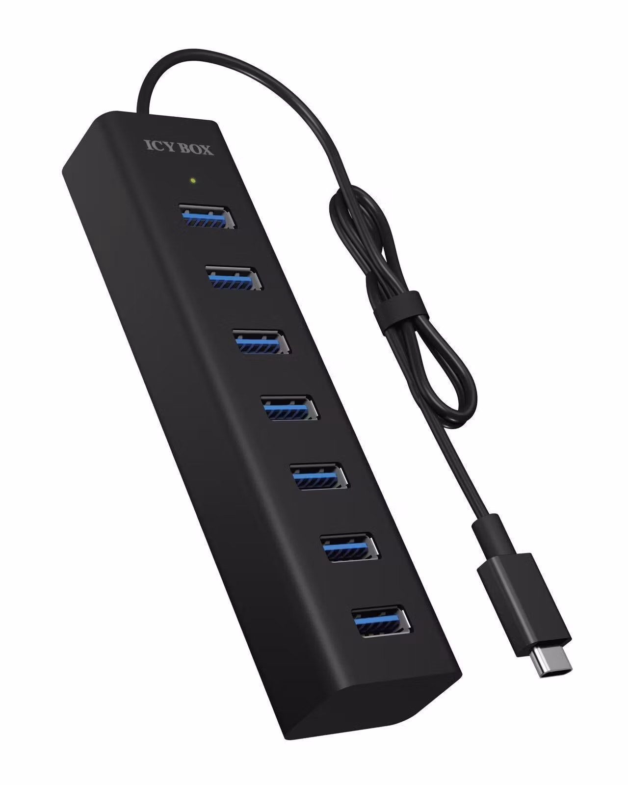 USB-C hub med 7 porter