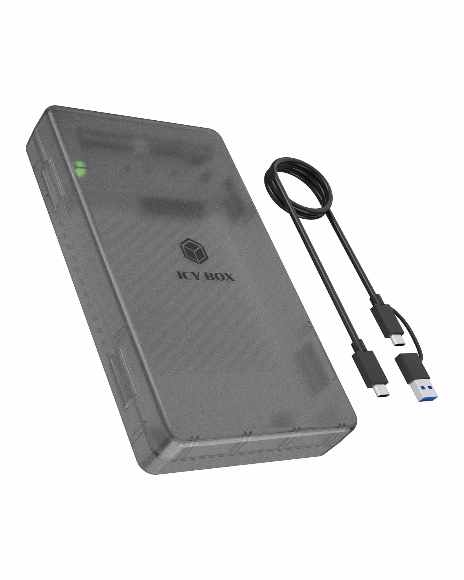Klonings- og dokkingstasjon for M.2 NVMe SSD og 2,5"/3,5" SATA SSD/HDD
