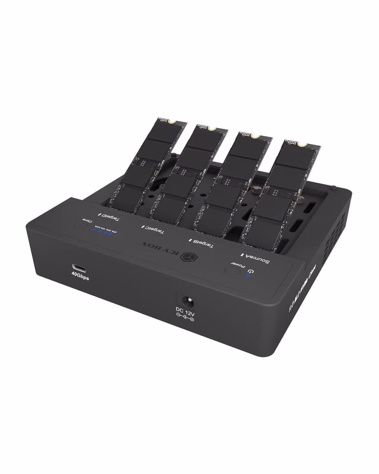 Kloningsstasjon for 4x M.2 NVMe SSD