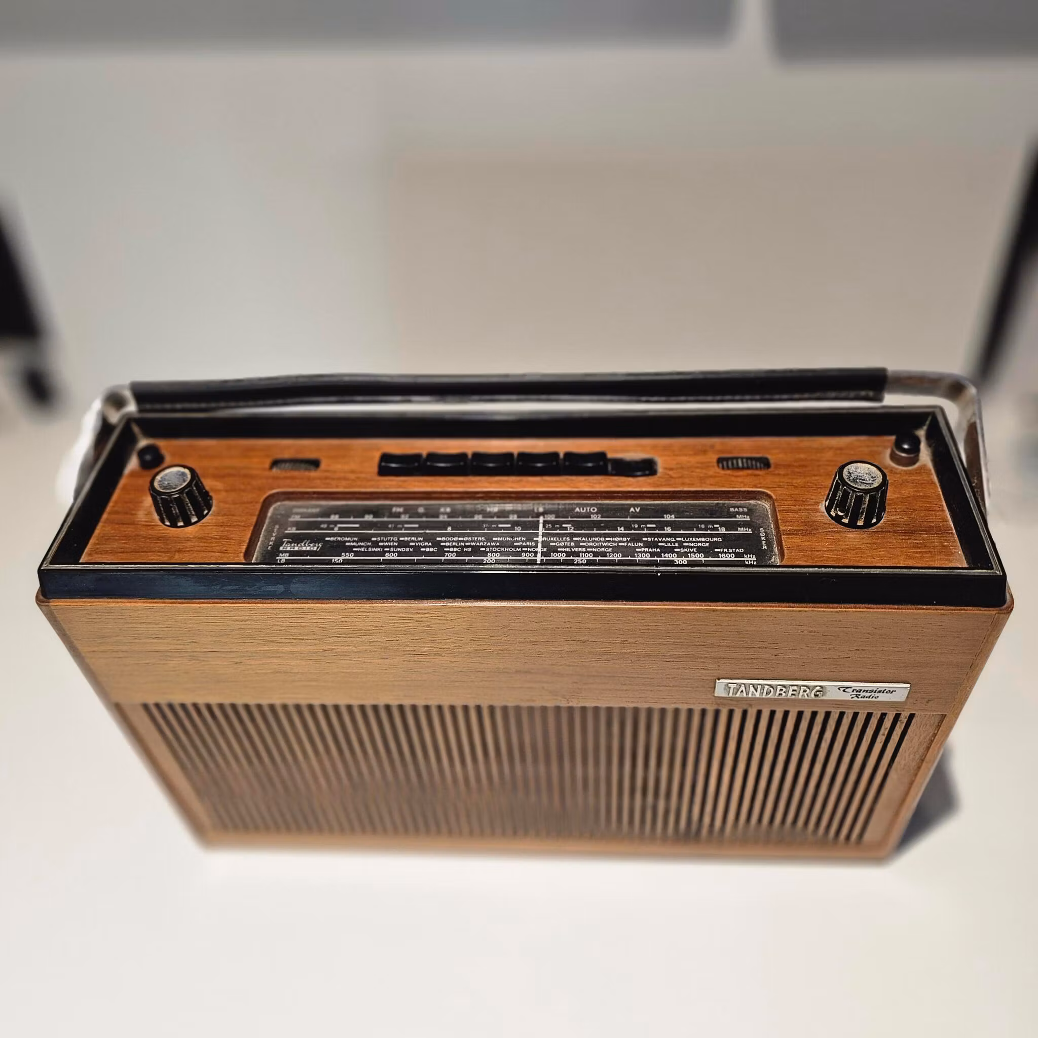 Vintage Tandberg Transistor Radio Auto 1964/1965