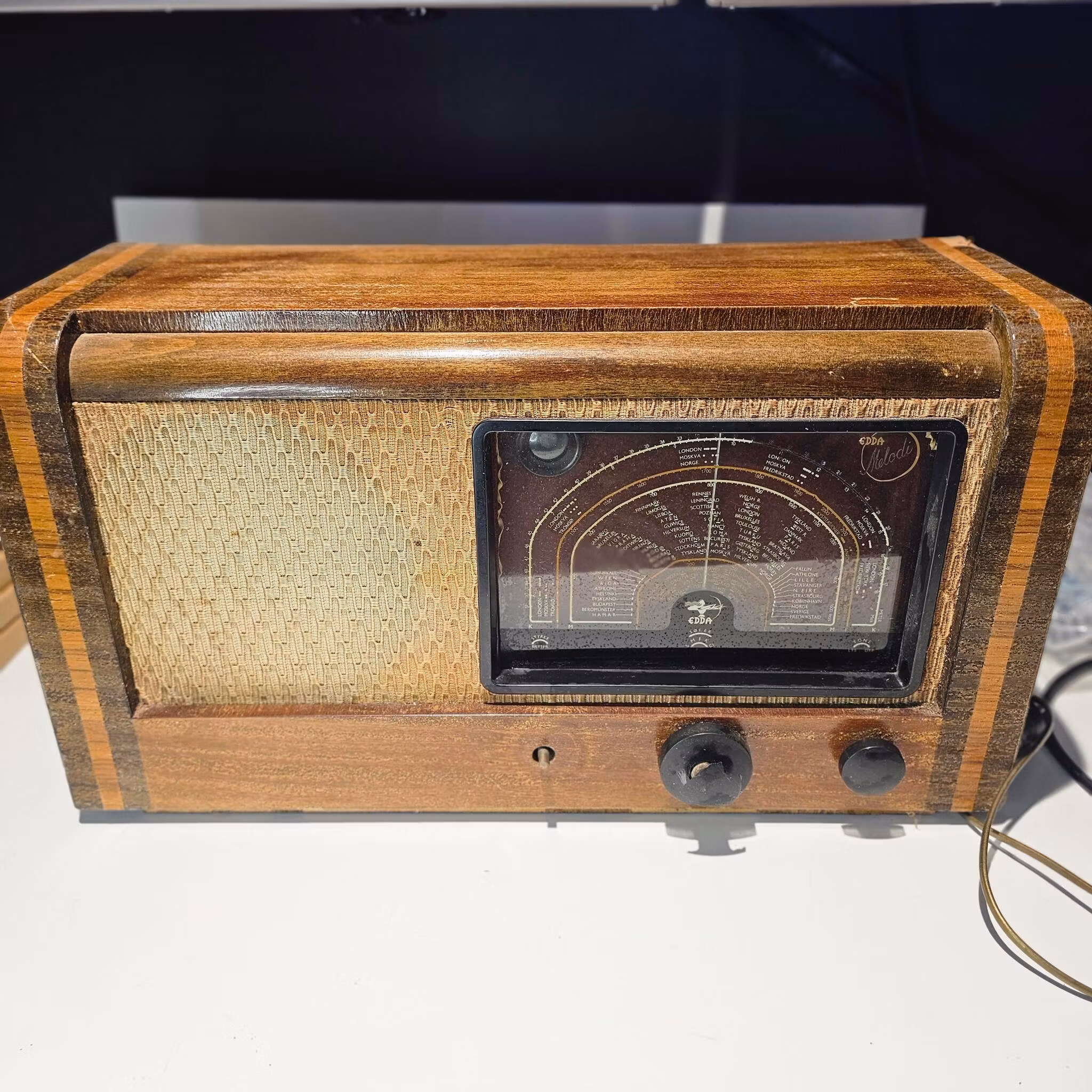 Vintage Melodi 13A av Edda Radiofabrikk