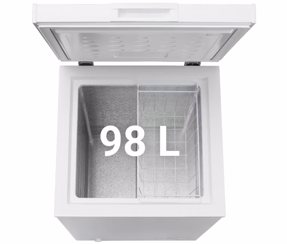 Avant fryseboks 98L (hvit) topphengslet