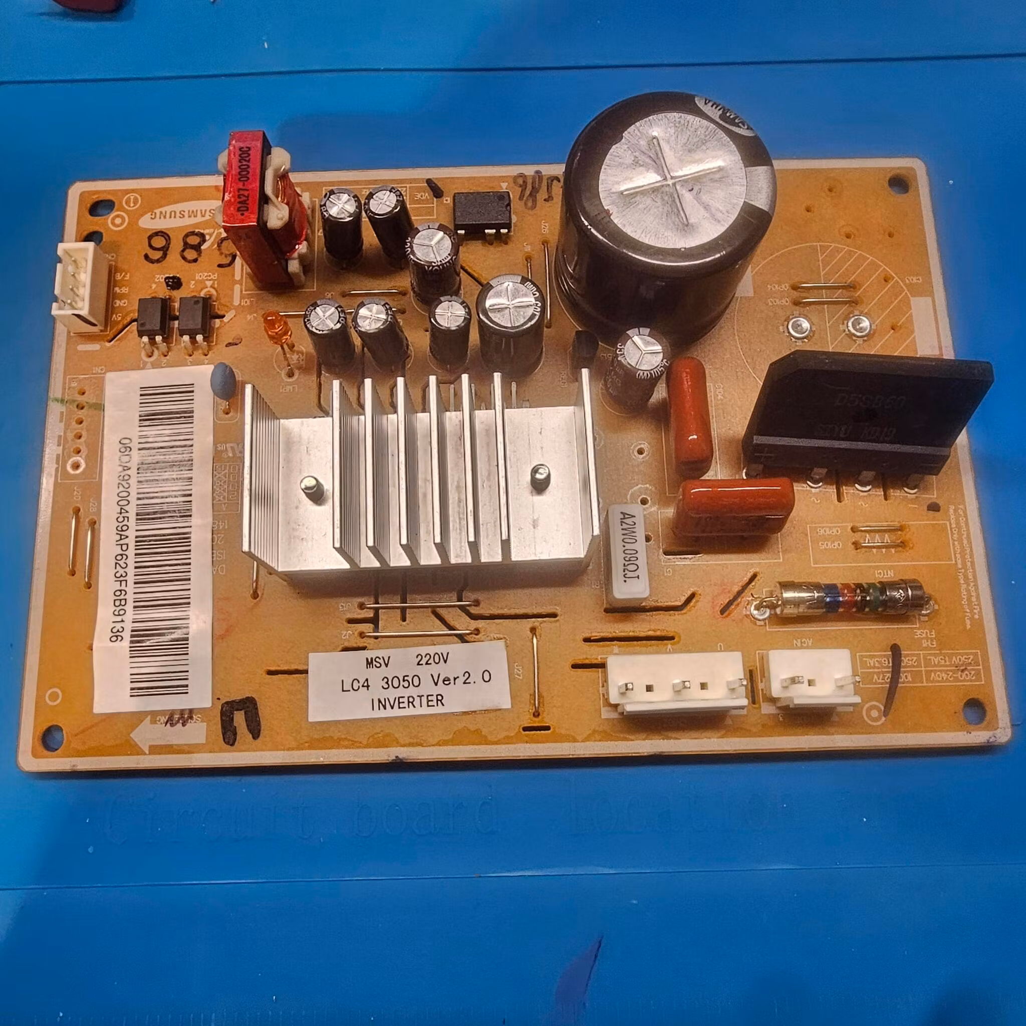 Samsung DA41-00814A PCB hoved 3050 FR-1,2 T1.6 148197,2