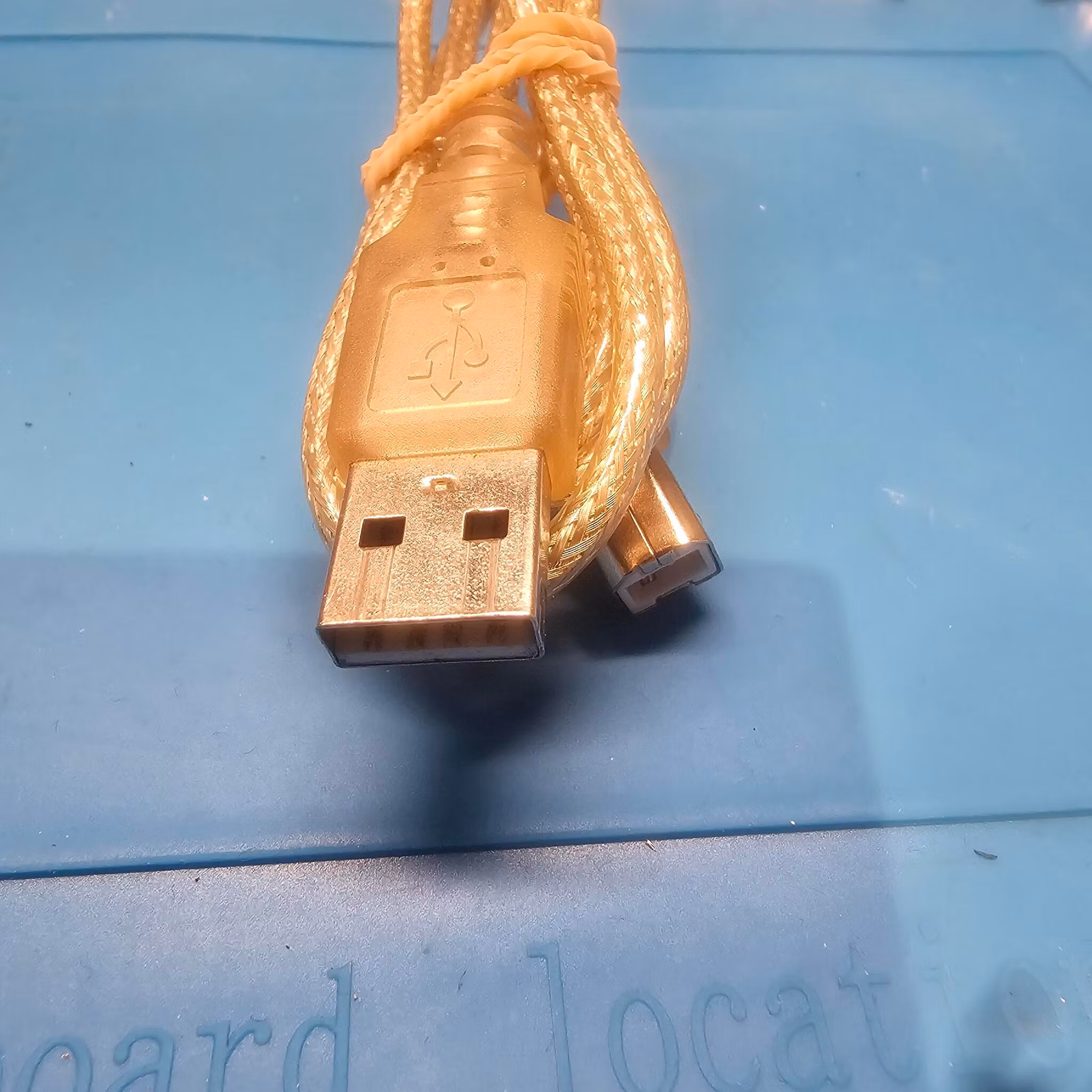 USB Kabel A-B typisk printerkabel 70cm