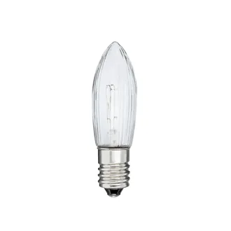 Reservelyspære E10 15V 2,5W (3-pk)