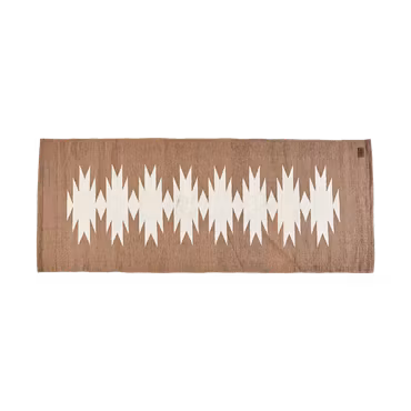 OTHELLO Matta 150x80, Sand/vit