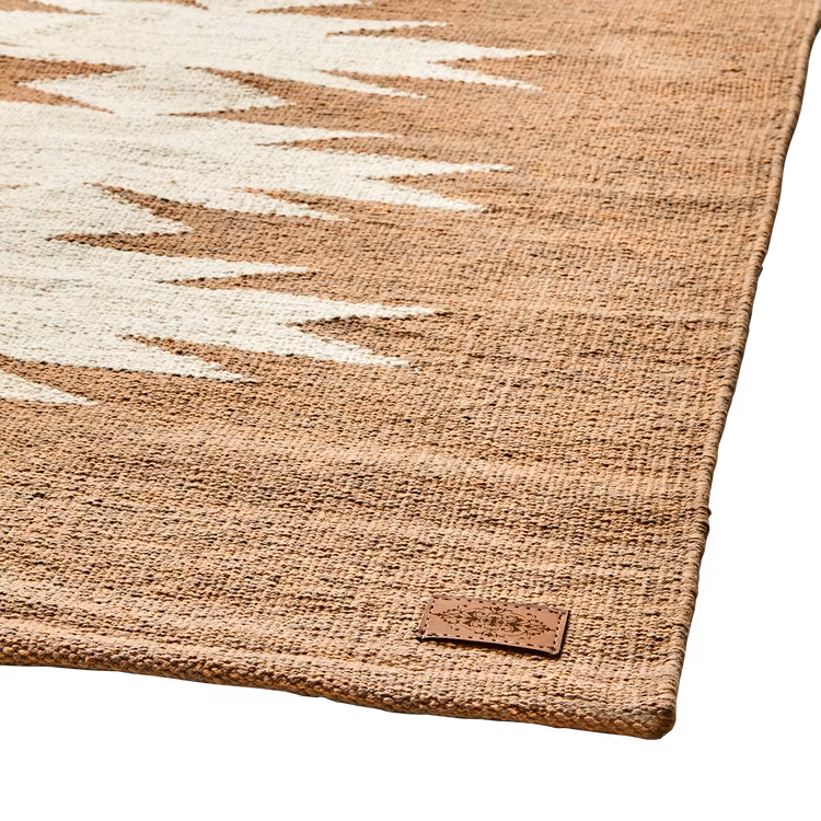 OTHELLO Matta 150x80, Sand/vit