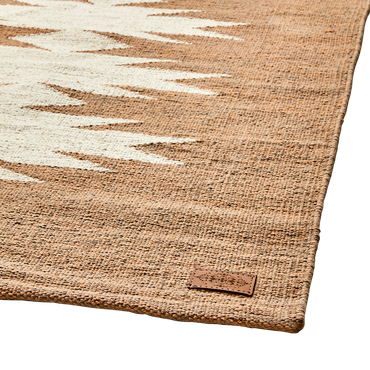 OTHELLO Matta 150x80, Sand/vit