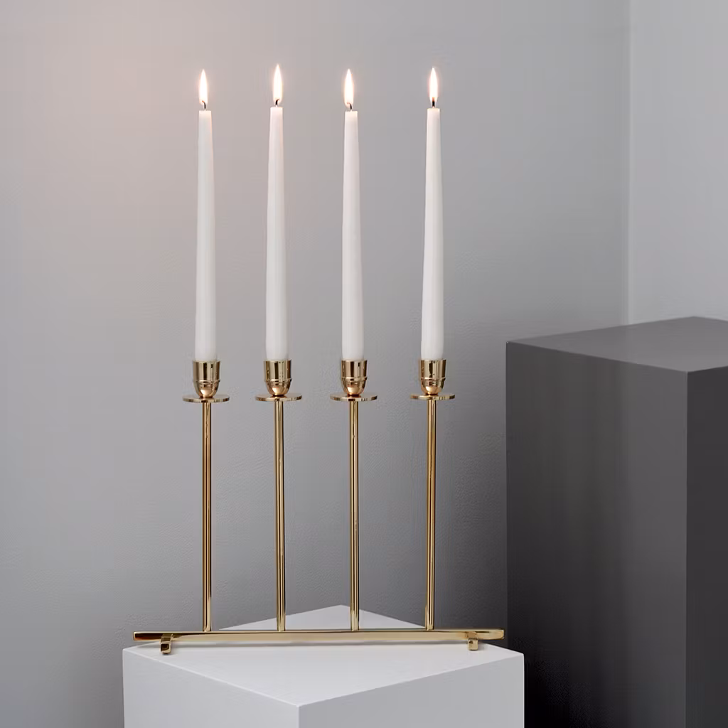 HILKE COLLECTION - LJUSSTAKE "ALTO" MÄSSING