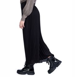 PENNY PLEATED PANTS BLACK