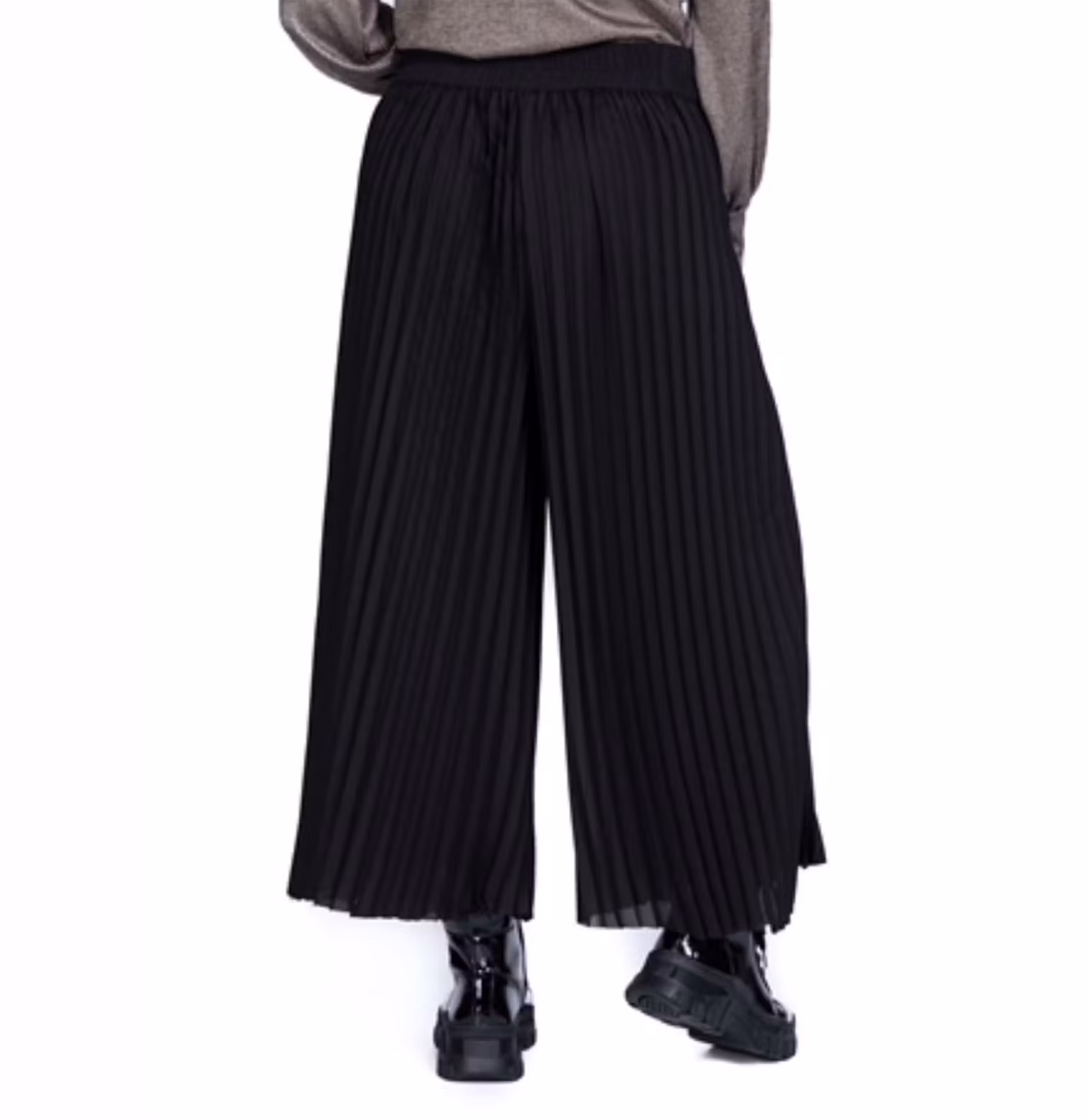PENNY PLEATED PANTS BLACK