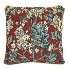 Kudde Tree of Life Red William Morris