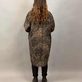 ALIETTE Tunika i paisley, brun