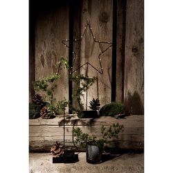 Stjärna LED Timer - Svart