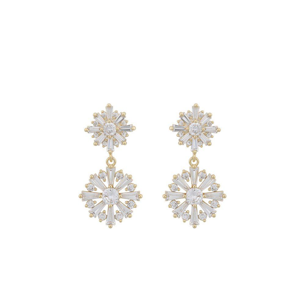 Misty Small Pendant Earring Silver/ Gold