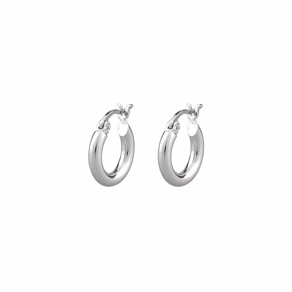 Minna Ring Earring Silver/ Gold