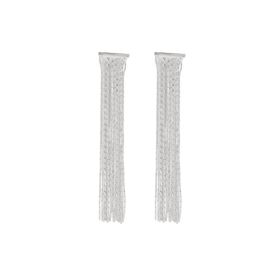 CAPELLA TASSEL EARRING, SILVER
