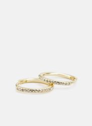 Charms Small Ring Ear Gold/Clear