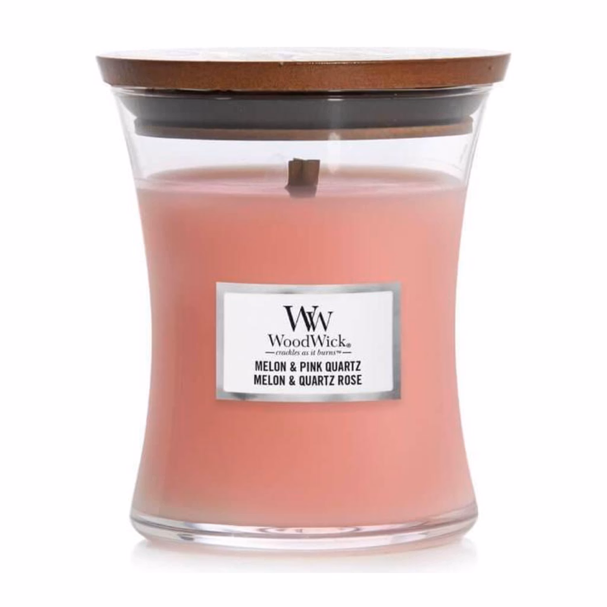 WoodWick Melon & Pink Quarz - Medium