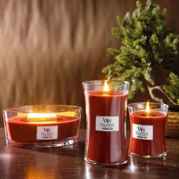 WoodWick Cinnamon Chai Christmas Scent - Ellipse