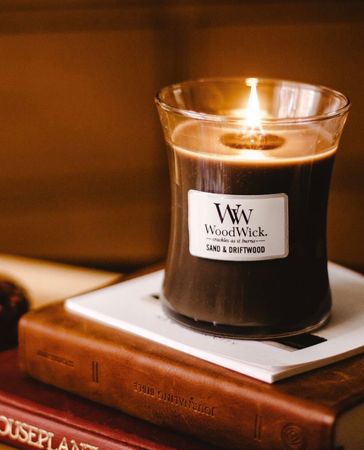 WoodWick Sand & Driftwood - Medium