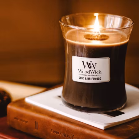 WoodWick Sand & Driftwood - Medium