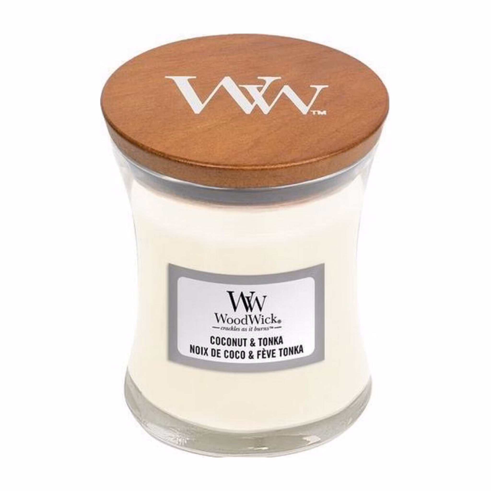 WoodWick Coconut Tonka - Medium