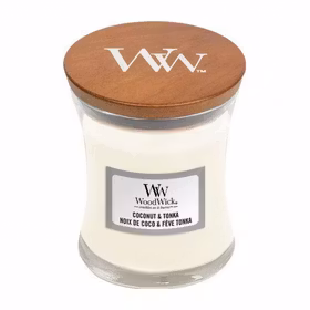 WoodWick Coconut Tonka - Medium