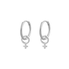 Charms Earring Woman Plain S