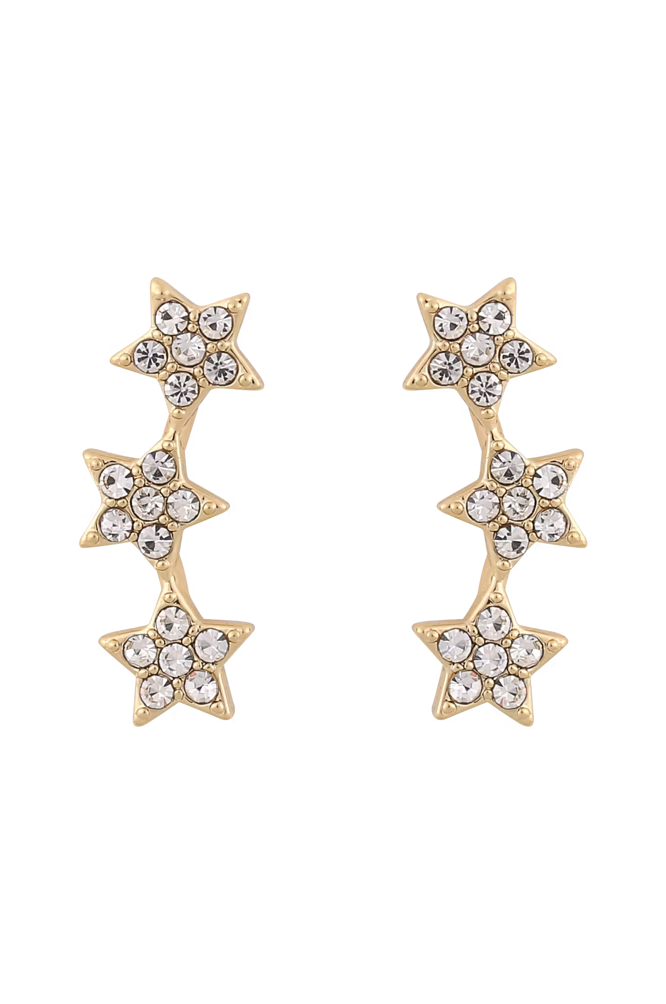Feliz Bling ear Gold/Clear