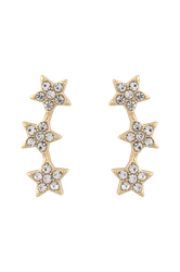Feliz Bling ear Gold/Clear